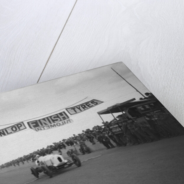 Bentley TT of Frank Clement at the finish of the Southsea Speed Carnival, Hampshire, 1922 by Bill Brunell