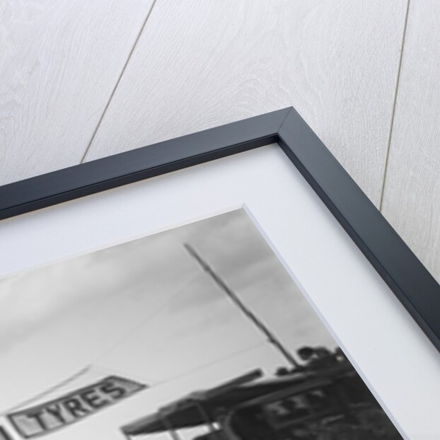 Bentley TT of Frank Clement at the finish of the Southsea Speed Carnival, Hampshire, 1922 by Bill Brunell