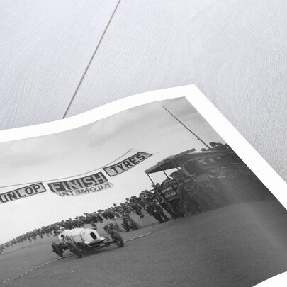 Bentley TT of Frank Clement at the finish of the Southsea Speed Carnival, Hampshire, 1922 by Bill Brunell