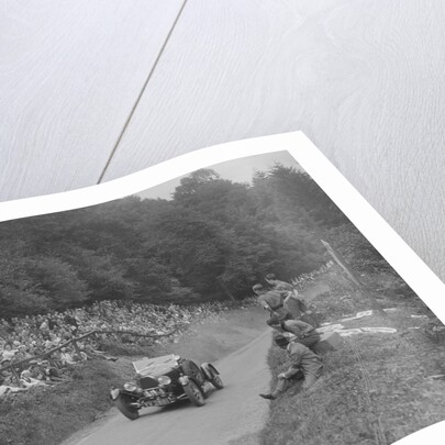 Bugatti Type 43 Grand Sport of KW Bear, MAC Shelsley Walsh Hillclimb, Worcestershire, 1930s by Bill Brunell