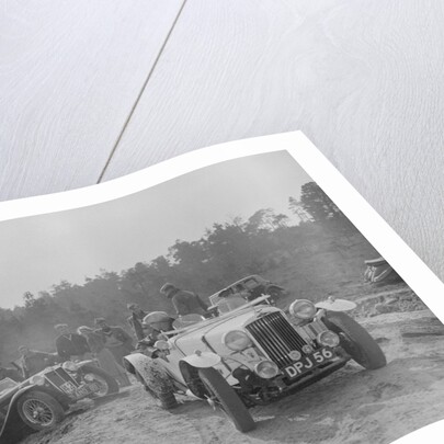 Talbot 10 Sports of DH Perring competing in the Great Weat Motor Club Trial, 1938 by Bill Brunell