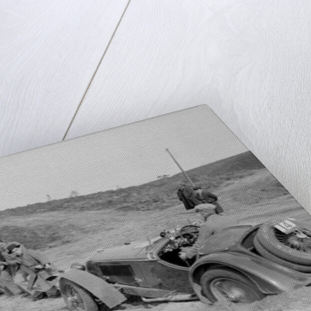 Riley Birdcage Sprite competing in the Great Weat Motor Club Trial, 1938 by Bill Brunell