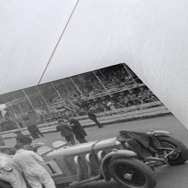 Mercedes-Benz SSKs of Malcolm Campbell and Earl Howe, Irish Grand Prix, Phoenix Park, Dublin, 1930 by Bill Brunell