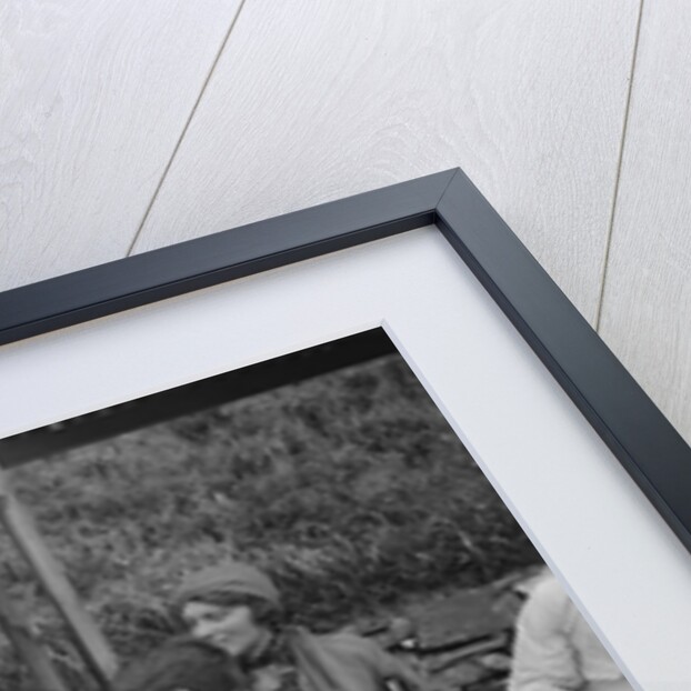 Goldie Gardner signing autographs at the Irish Grand Prix, Phoenix Park, Dublin, 1930 by Bill Brunell