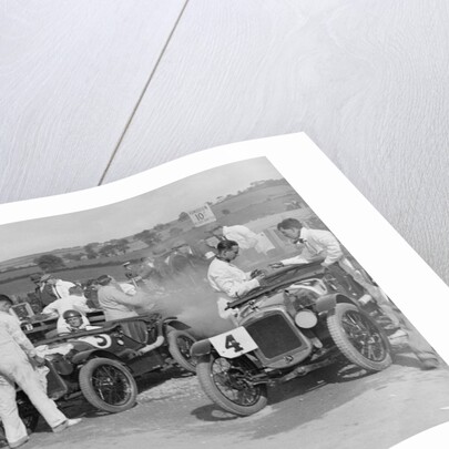 Austin Ulsters at the RAC TT Race, Ards Circuit, Belfast, 1929 by Bill Brunell