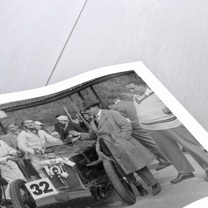 MG C type of Goldie Gardner at the RAC TT Race, Ards Circuit, Belfast, 1932 by Bill Brunell