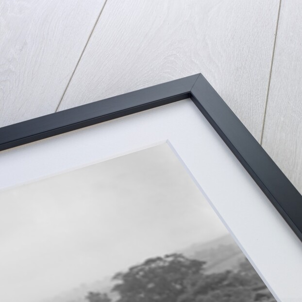 Jaguar SS saloon of SG Davies competing in the South Wales Auto Club Welsh Rally, 1937 by Bill Brunell