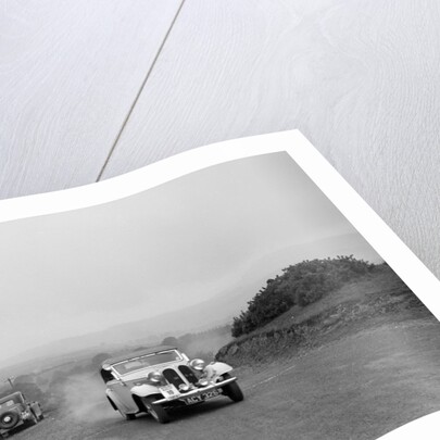 Frazer-Nash BMW 319 of D Impanni competing in the South Wales Auto Club Welsh Rally, 1937 by Bill Brunell