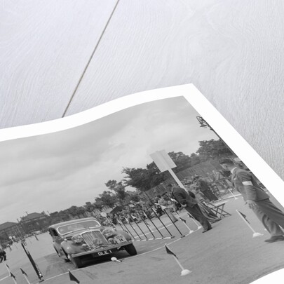 Rover saloon of CH Cooper competing in the South Wales Auto Club Welsh Rally, 1937 by Bill Brunell