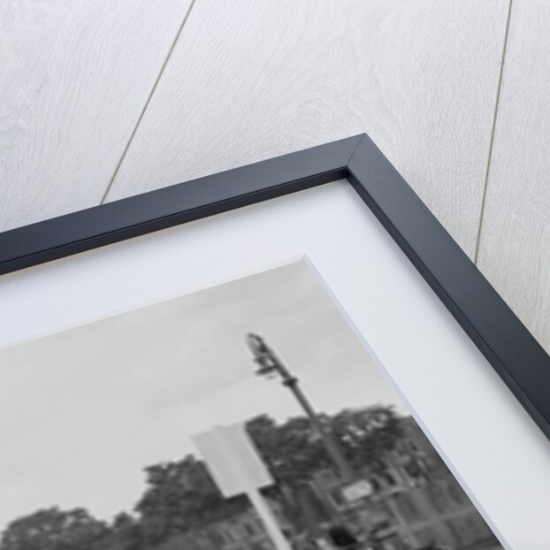 Jaguar SS saloon of DS Hand competing in the South Wales Auto Club Welsh Rally, 1937 by Bill Brunell