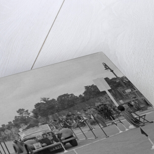 Jensen open 4-seater of Ken Crawford competing in the South Wales Auto Club Welsh Rally, 1937 by Bill Brunell