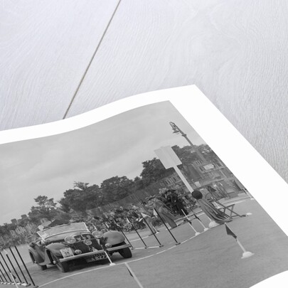Jensen open 4-seater of Ken Crawford competing in the South Wales Auto Club Welsh Rally, 1937 by Bill Brunell
