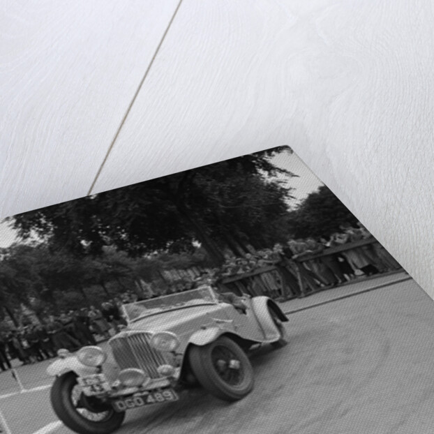 AC of LP Jaques competing in the South Wales Auto Club Welsh Rally, 1937 by Bill Brunell
