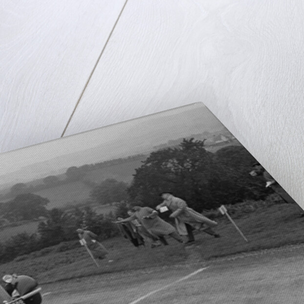 Armstrong-Siddeley of HK Roberts competing in the South Wales Auto Club Welsh Rally, 1937 by Bill Brunell