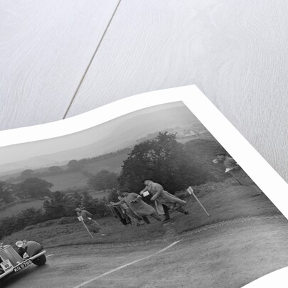 Armstrong-Siddeley of HK Roberts competing in the South Wales Auto Club Welsh Rally, 1937 by Bill Brunell
