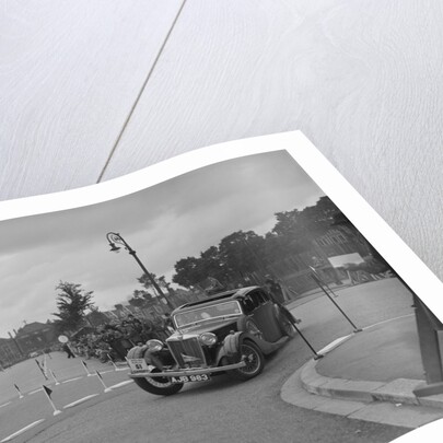 MG VA of RK Wellsteed competing in the South Wales Auto Club Welsh Rally, 1937 by Bill Brunell