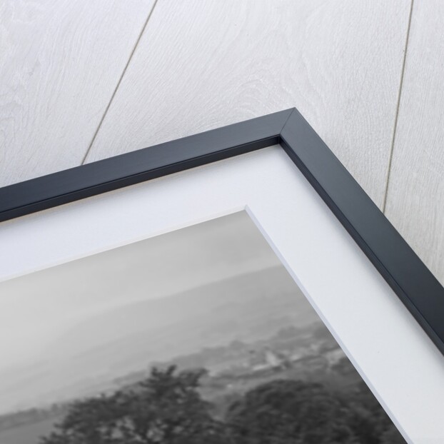 Jaguar SS saloon of N Howfield competing in the South Wales Auto Club Welsh Rally, 1937 by Bill Brunell
