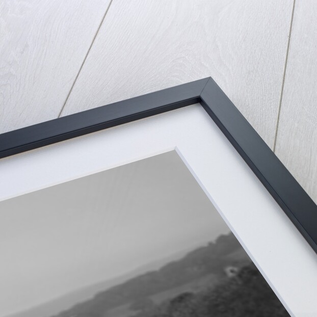 Jaguar SS saloon of N Howfield competing in the South Wales Auto Club Welsh Rally, 1937 by Bill Brunell