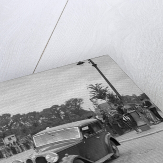 Frazer-Nash BMW 2-door saloon of JA Davies competing in the South Wales Auto Club Welsh Rally, 1937 by Bill Brunell