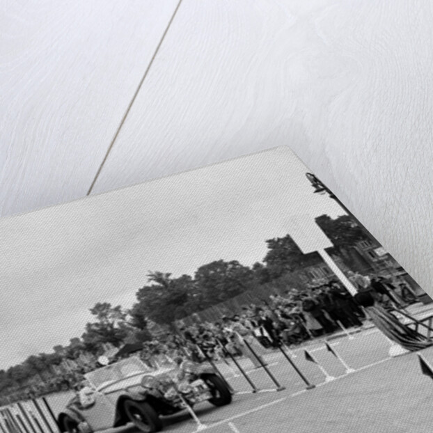 Singer B37 1.5 litre sports of DE Harris competing in the South Wales Auto Club Welsh Rally, 1937 by Bill Brunell