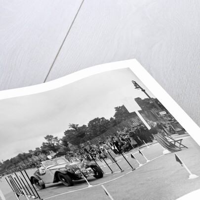 Singer B37 1.5 litre sports of DE Harris competing in the South Wales Auto Club Welsh Rally, 1937 by Bill Brunell