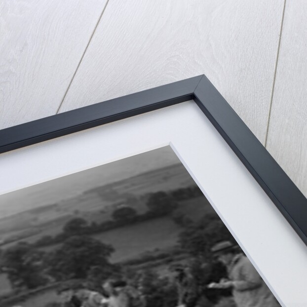 Riley Sprite 2-seater of Mrs TB Hague competing in the South Wales Auto Club Welsh Rally, 1937 by Bill Brunell