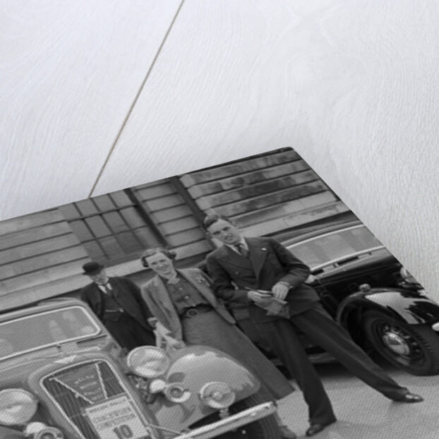 Austin 10 saloon of Captain WS Sewell at the South Wales Auto Club Welsh Rally, 1937 by Bill Brunell