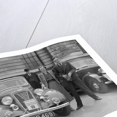 Austin 10 saloon of Captain WS Sewell at the South Wales Auto Club Welsh Rally, 1937 by Bill Brunell