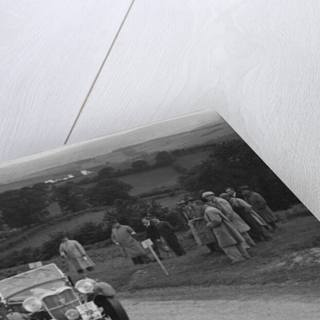 Singer B37 1.5 litre sports of Alf Langley competing in the South Wales Auto Club Welsh Rally, 1937 by Bill Brunell