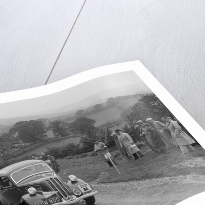 Ford Model C Ten of LL Morgan competing in the South Wales Auto Club Welsh Rally, 1937 by Bill Brunell