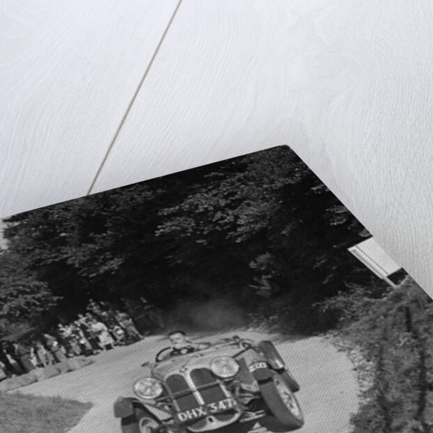 Frazer-Nash BMW 319/55 of CG Fitt competing in the VSCC Croydon Speed Trials, 1937 by Bill Brunell