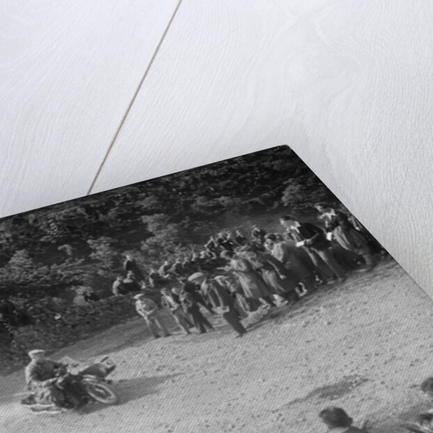 Matchless and sidecar of TJ Rose competing in the MCC Edinburgh Trial, 1930 by Bill Brunell