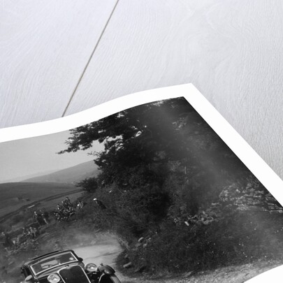 Singer of LA Sandford competing in the MCC Edinburgh Trial, West Stonesdale, Yorkshire Dales, 1933 by Bill Brunell