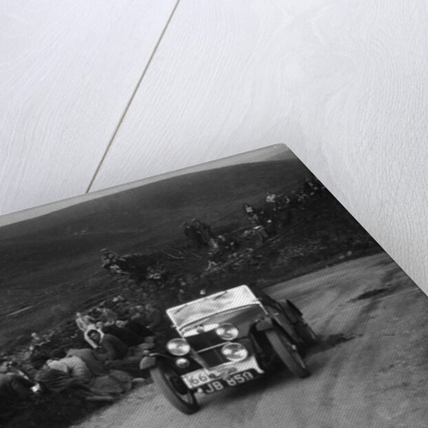 MG J2 of RA MacDermid competing in the MCC Edinburgh Trial, West Stonesdale, Yorkshire Dales, 1933 by Bill Brunell