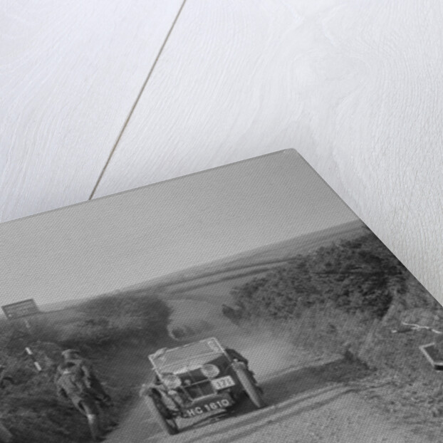 MG J2 of JWS Utley competing in the MCC Lands End Trial, Beggars Roost, Exmoor, 1933 by Bill Brunell