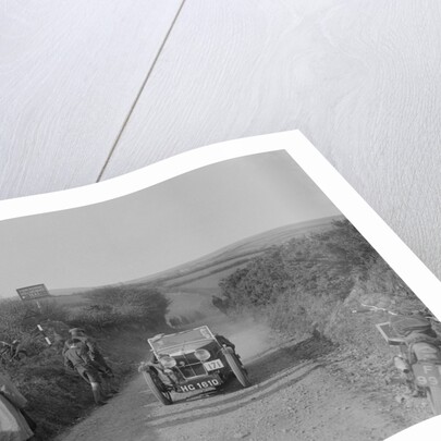 MG J2 of JWS Utley competing in the MCC Lands End Trial, Beggars Roost, Exmoor, 1933 by Bill Brunell