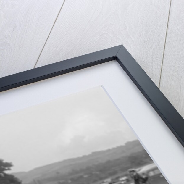 MG SA and MG 18/80 at Shelsley Walsh, Worcestershire, during the Blackpool Rally, 1937 by Bill Brunell
