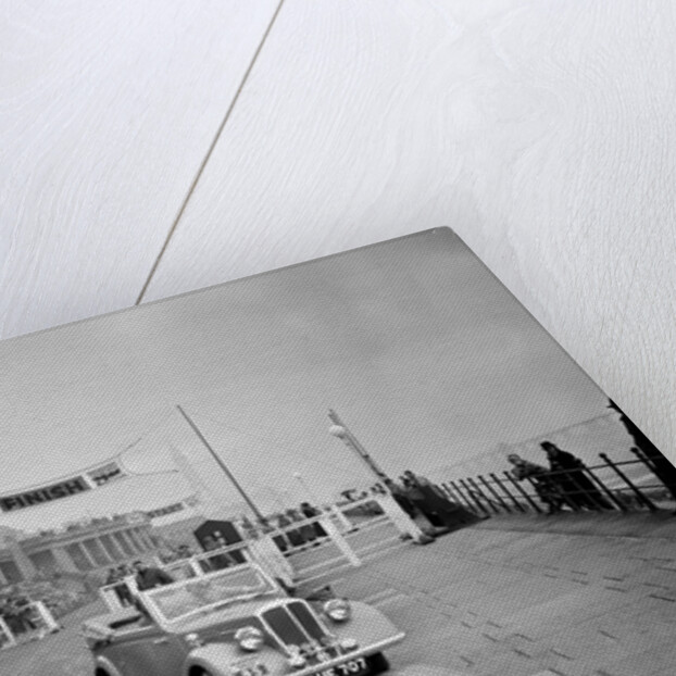 Standard Avon Twelve competing in the Blackpool Rally, 1936 by Bill Brunell