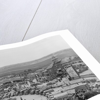 Ford Day at Brooklands motor racing circuit, Surrey, 1930s by Bill Brunell