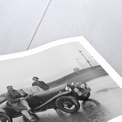 Fiat Balilla 508S of SGE Tett of the Black Diamond III team at the Blackpool Rally, 1936 by Bill Brunell