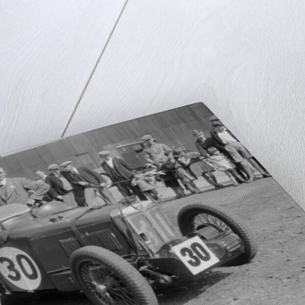MG C type Midget of Frank Stanley Barnes at the RAC TT Race, Ards Circuit, Belfast, 1932 by Bill Brunell