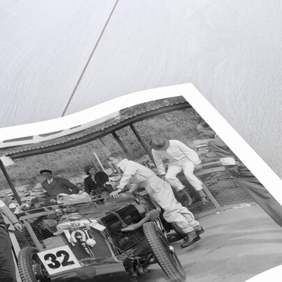 MG C type Midget of Goldie Gardner at the RAC TT Race, Ards Circuit, Belfast, 1932 by Bill Brunell