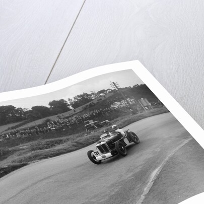 MG C type Midget of Cyril Paul competing in the RAC TT Race, Ards Circuit, Belfast, 1932 by Bill Brunell