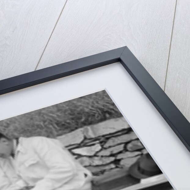 Cyril Paul (centre) and other drivers at the RAC TT Race, Ards Circuit, Belfast, 1932 by Bill Brunell