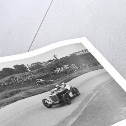 MG C type Midget of Goldie Gardner competing in the RAC TT Race, Ards Circuit, Belfast, 1932 by Bill Brunell