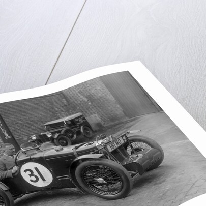 MG C type Midget of Cyril Paul at the RAC TT Race, Ards Circuit, Belfast, 1932 by Bill Brunell