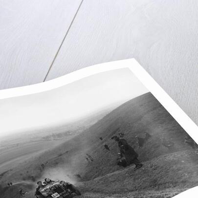 Austin Ulster competing in a trial, Crowell Hill, Chinnor, Oxfordshire, 1930s by Bill Brunell