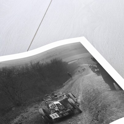 Vale Special 2-seater sports competing in a trial, Crowell Hill, Chinnor, Oxfordshire, 1930s by Bill Brunell