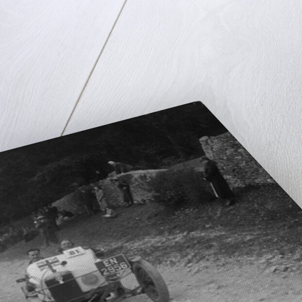 Special trials car competing in a motoring trial, Nailsworth Ladder, Gloucestershire, 1930s. by Bill Brunell