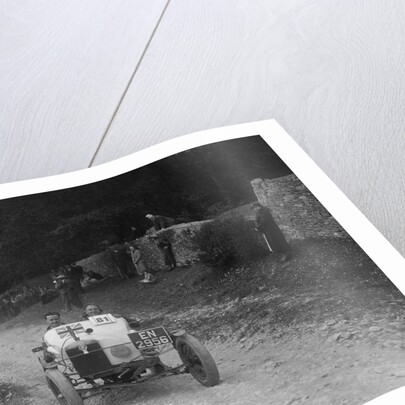 Special trials car competing in a motoring trial, Nailsworth Ladder, Gloucestershire, 1930s. by Bill Brunell